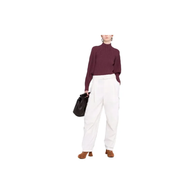 Bottega Veneta Pants Women's White-1