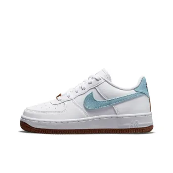 Nike Air Force 1 Low LV8 Indigo Canvas Cork White GS