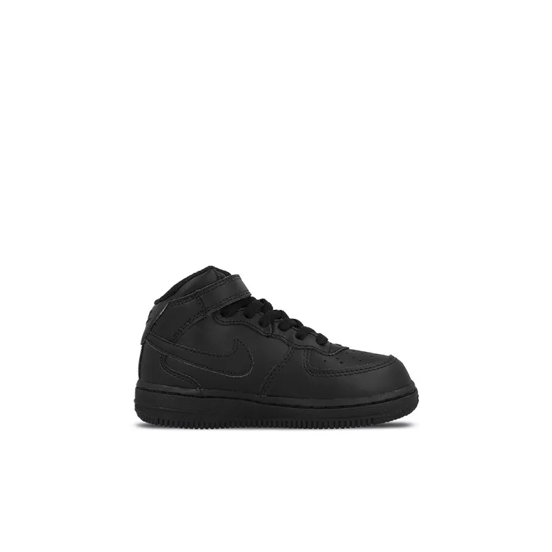 Nike Air Force 1 Mid Black Black TD-1