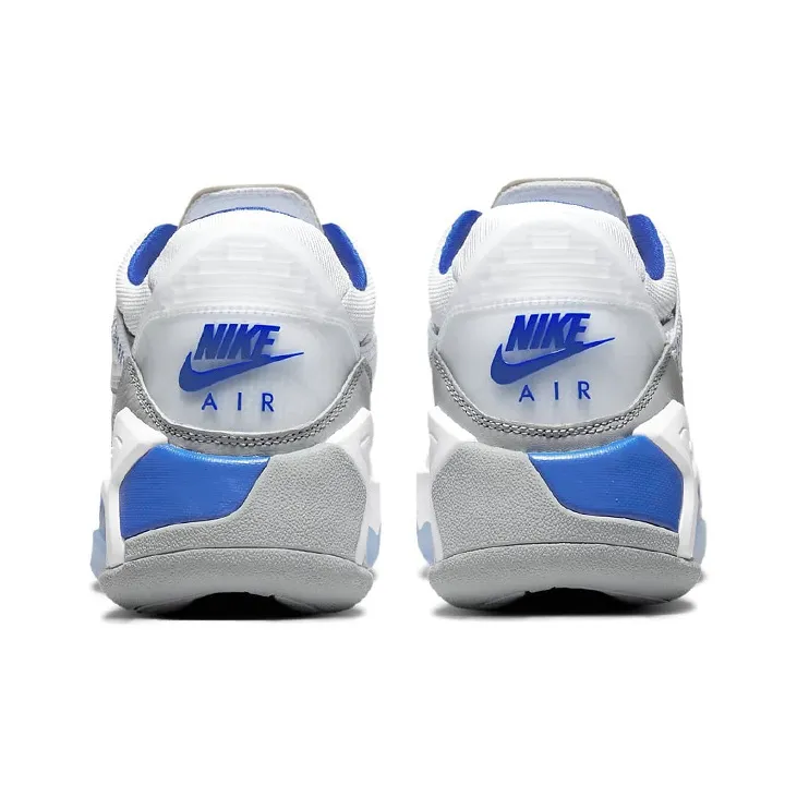 Jordan Point Lane Low-Top Children's Basketball Shoes White Blue Teenagers-4