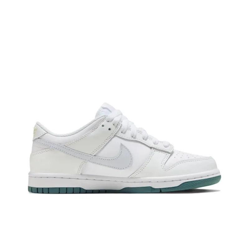 Nike Dunk Low White Grey Teal GS-4