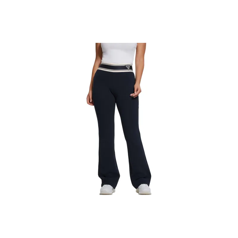 GUESS Eco Ann Scuba Long Pants Casual Pants Women's Marine Blue-2