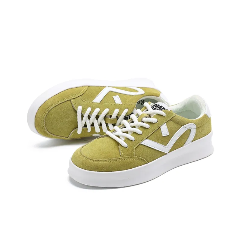 Road Mate Slip Resistant Cushioning Low Top Skateboard Shoes Women's Fruit Green-4
