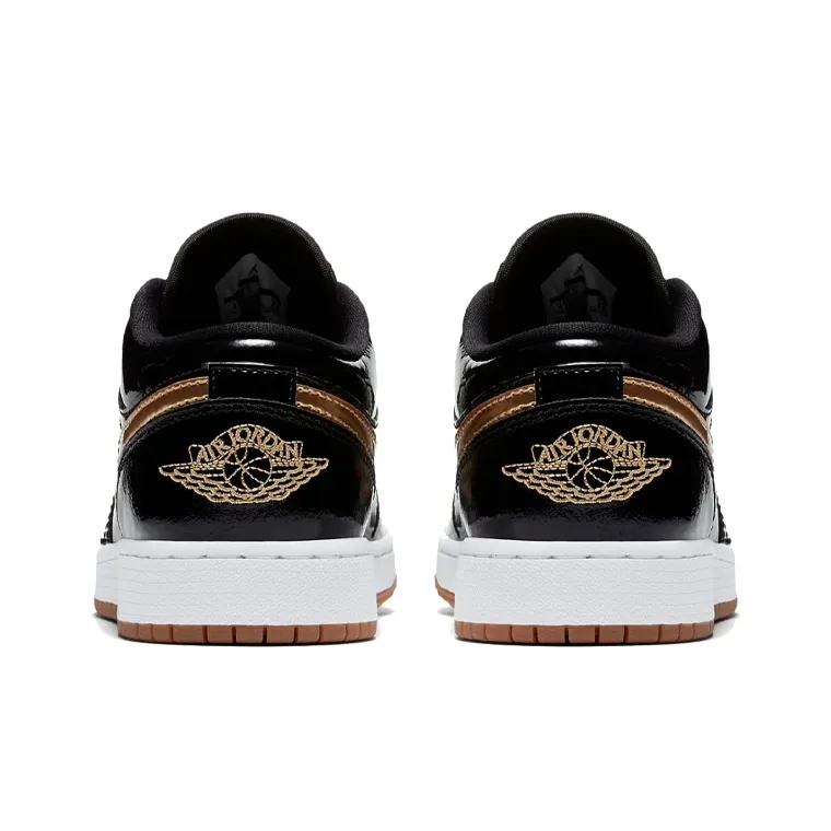 Jordan 1 Low GS Metallic Gold-4