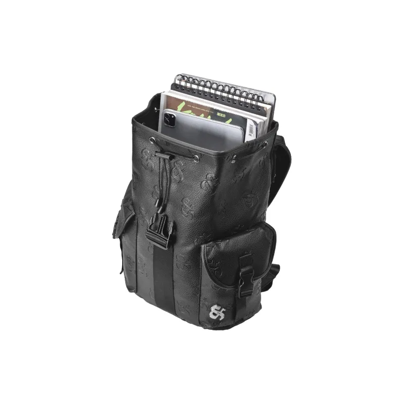 GLORY&CO PVC Backpack Regular Men's Black-3