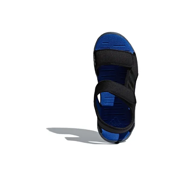 Adidas Children's Sandals Black Blue Kids'-4