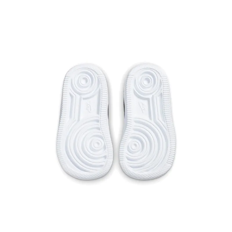 Nike Air Force 1 18 Low Top Skateboard Shoes White Blue Infant And Toddler-5
