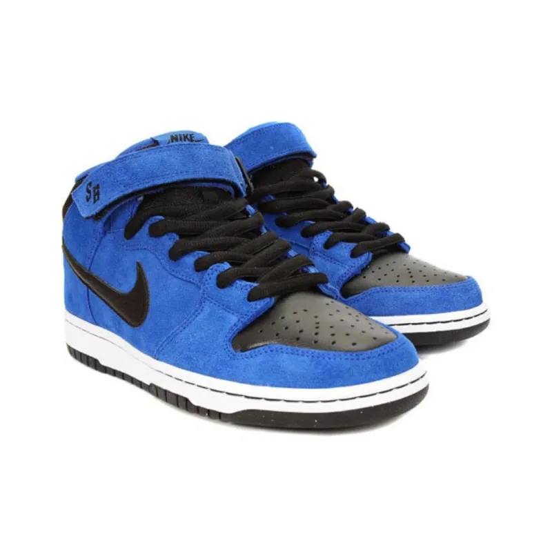 Nike Sb Dunk Mid Royal Blue Black-2