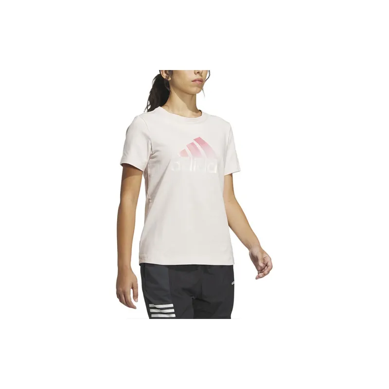 Adidas T Shirt Women's Dusty Pink-1