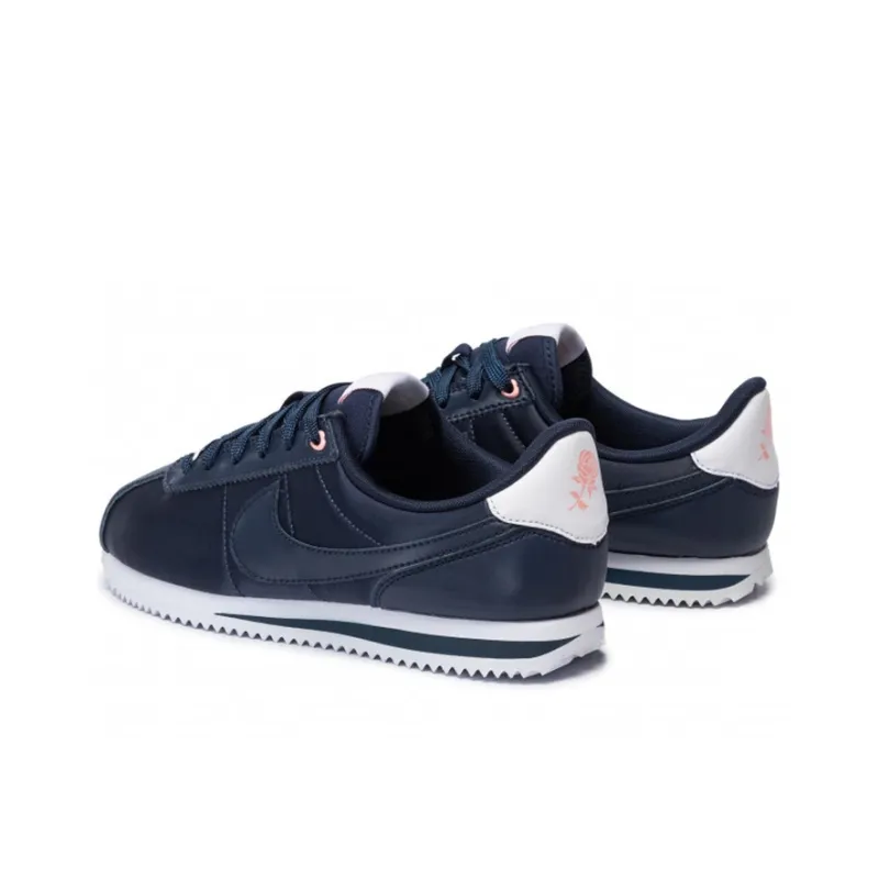 Nike Cortez Basic GS Valentine's Day Obsidian 2019-3