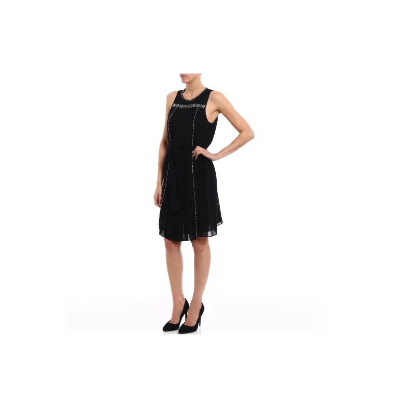 MICHAEL KORS Sleeveless Dresses Women's Black-1