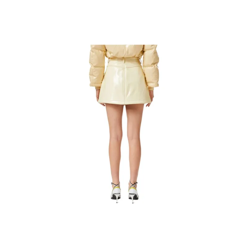 DIESEL Cargo Short Skirts Women's Beige-2