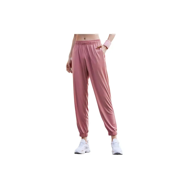 QIAODAN Sports Pants Women's Candy Pink-4