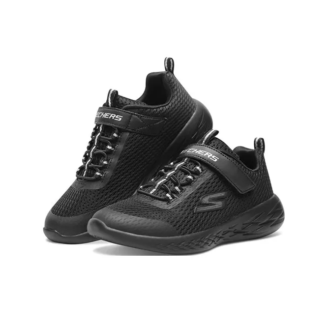 Skechers Go Run 600 Low Top Kids' Running Shoes Black Teenagers-2