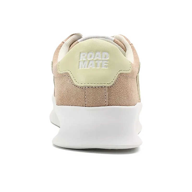 Road Mate Slip Resistant Cushioning Low Top Skateboard Shoes Women's Ecru-3