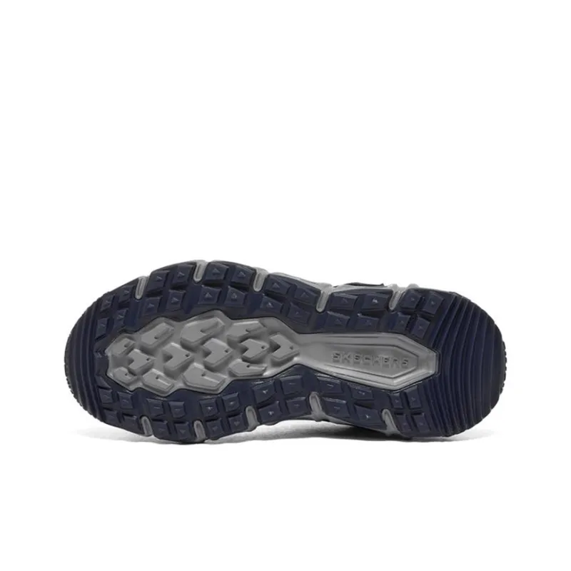 Skechers Velocitrek Mid Top Kids' Running Shoes Navy Teenagers-4