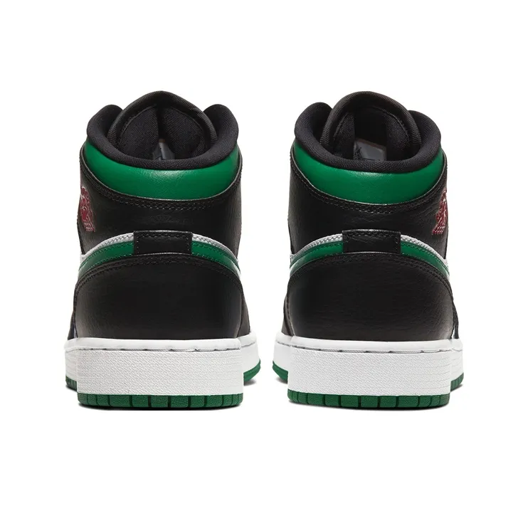 Jordan 1 Mid Green Toe GS-4