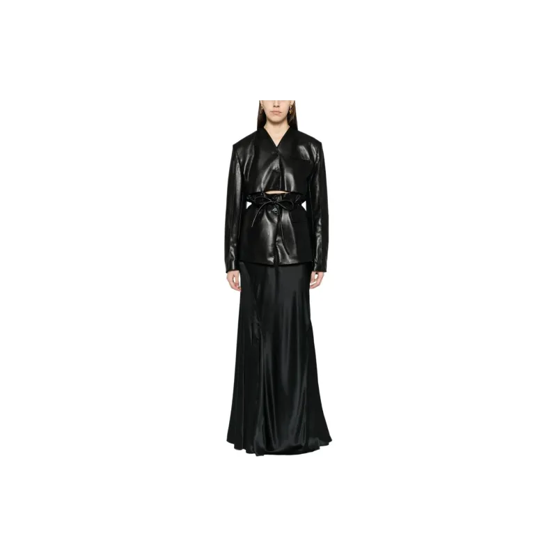 NANUSHKA Maida Leather Jacket-1