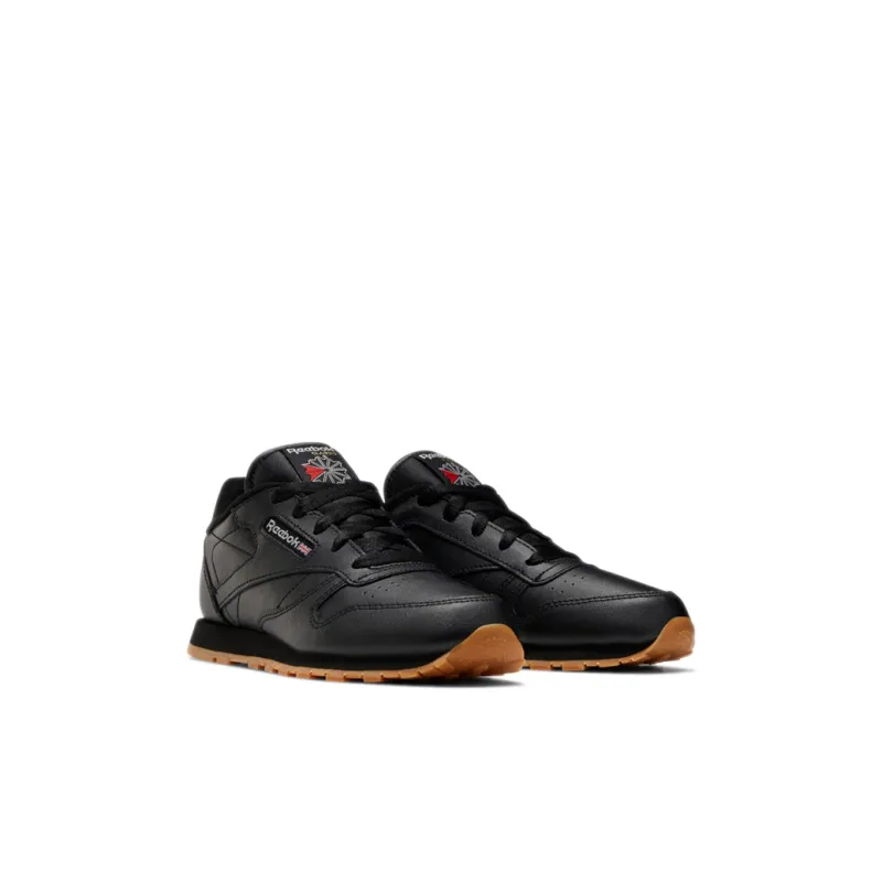 Reebok Reebok Classic  Classic Leather Little Kid 'Black Gum'-2