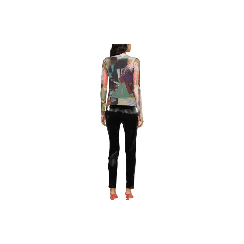 Rotate Birger Christensen Faux Leather Leggings-2