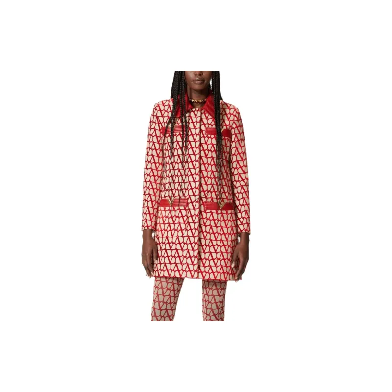 Valentino Jackets Women's Red-1