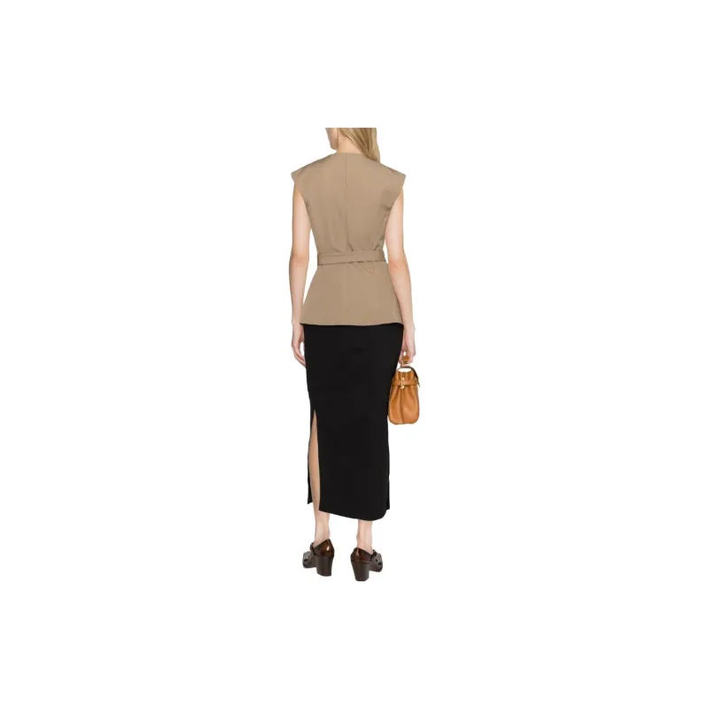 BALMAIN Jackets Women's Light Brown-2
