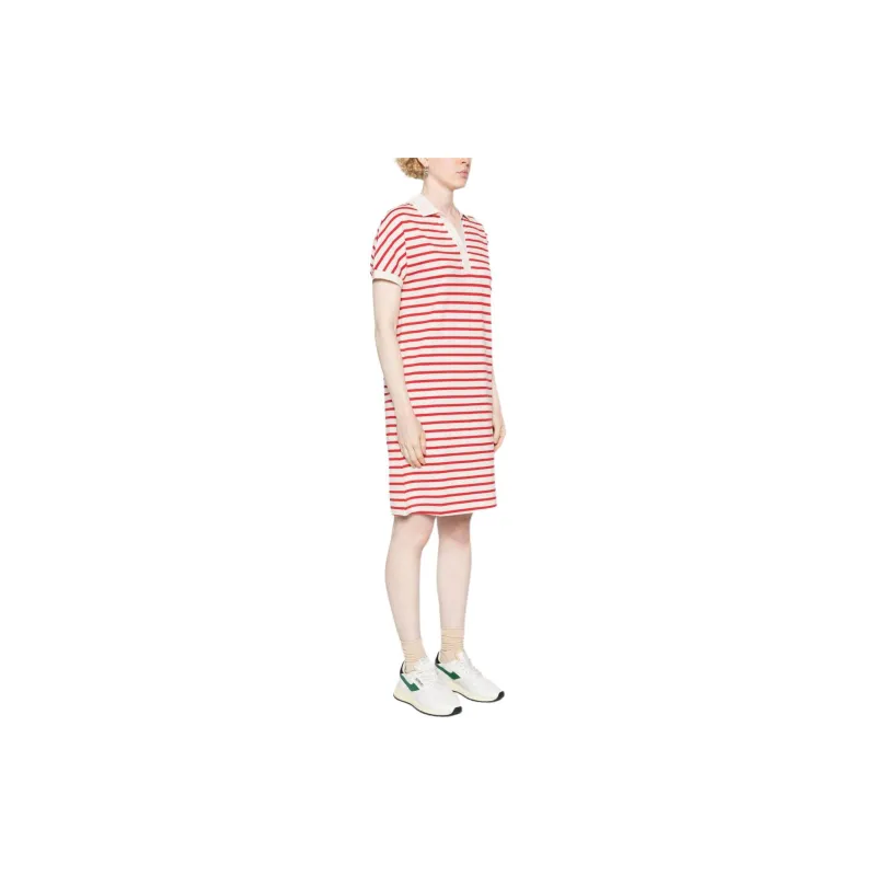 Tommy Hilfiger Bengal stripe Piqué Polo Dress-3