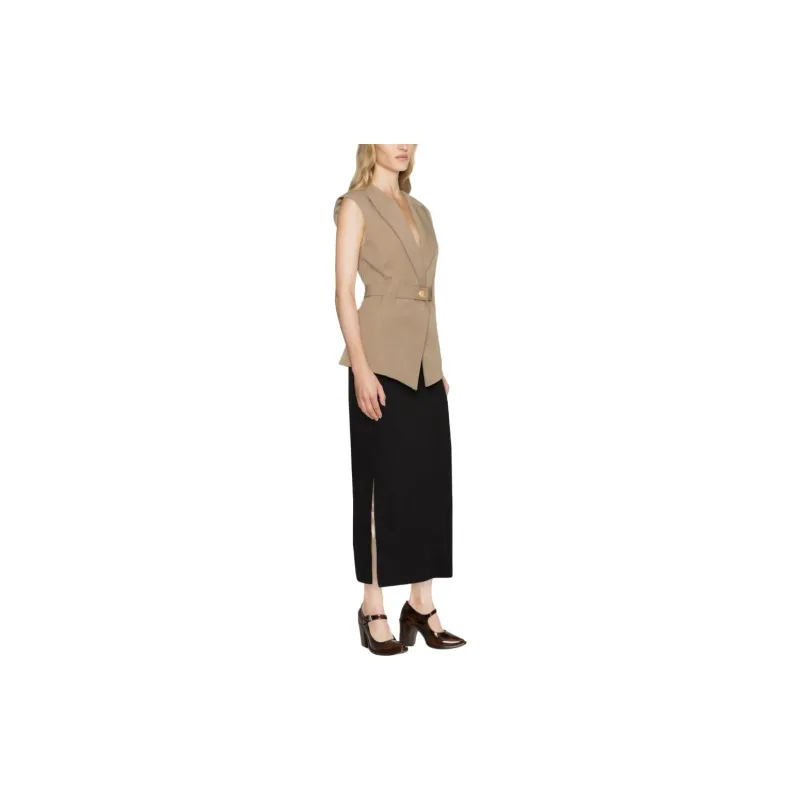 BALMAIN Jackets Women's Light Brown-3