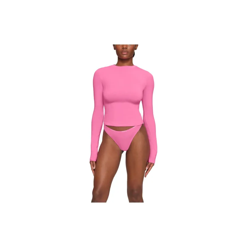 SKIMS T-Shirt Women's Candy Pink/SUGAR PINK-1