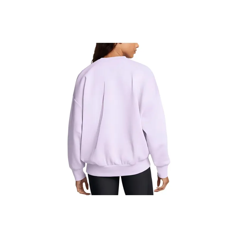 Under Armour Rival Sweatshirt Women's Light Purple-3