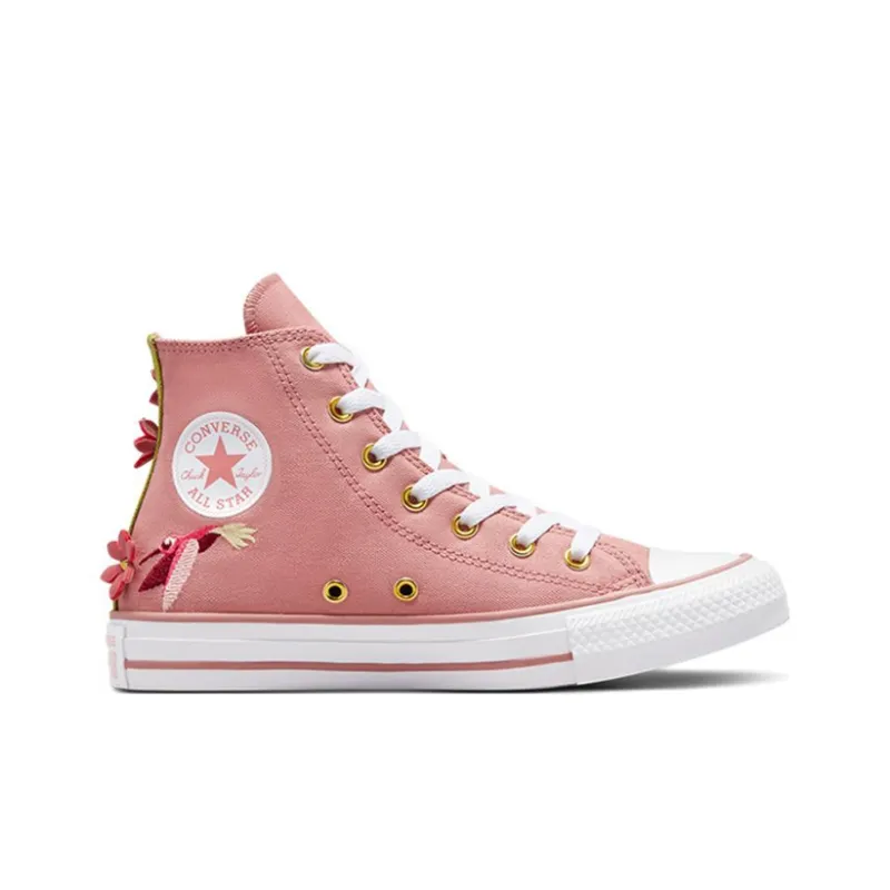 Converse Chuck Taylor All Star 3D High GS 'Blooms & Hummingbirds'-1