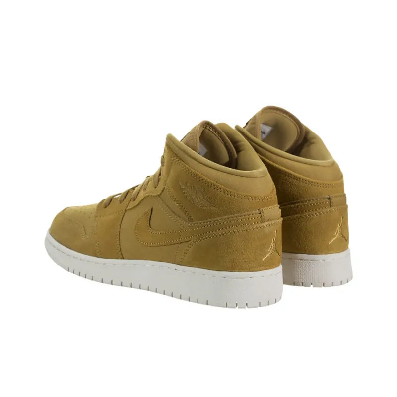 Jordan 1 Retro Mid GS Golden Harvest-2