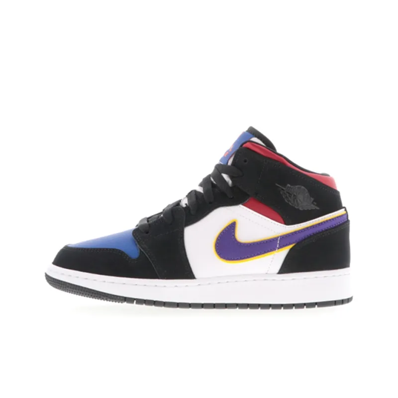 Jordan 1 Mid 'Lakers Top 3' GS-0