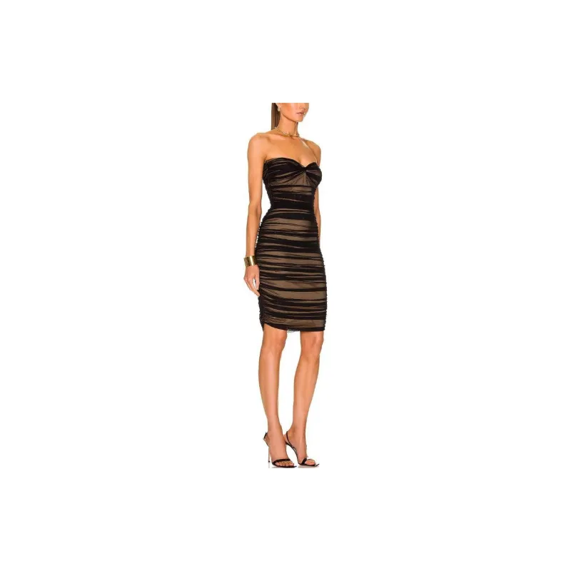 NORMA KAMALI Sleeveless Dress Women's Black-1