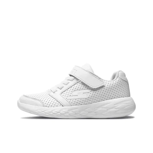 Skechers Wear Resistant Slip Resistant Casual Shoes White Teenagers