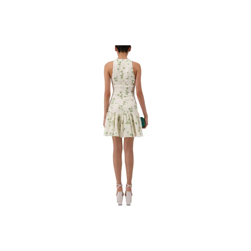 Giambattista Vall Lucky Love Silk Minidress-1