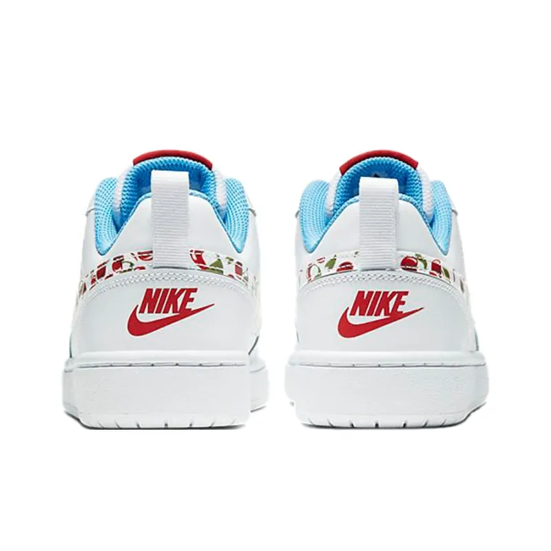 Nike Court Borough Low 2 White Cherry GS-4