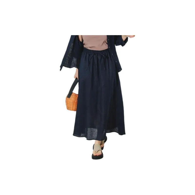 Beams Casual Long Skirts Women's-3
