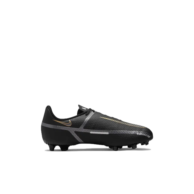 Nike Phantom GT Slip-Resistant Cushioning Wear-Resistant Low-Top Kids' Soccer Shoes Black Kids'-1
