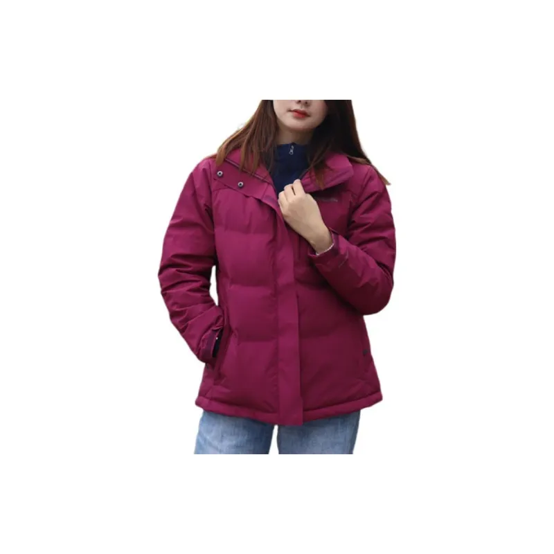 Columbia Down Jacket Women's Red-2
