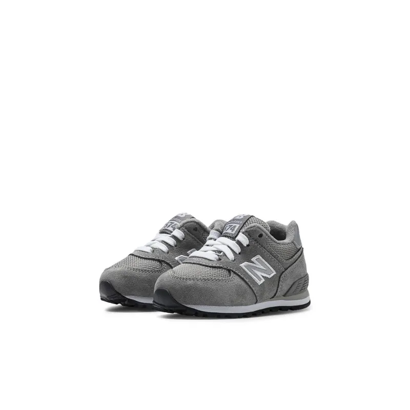 New Balance Slip Resistant Cushioning Abrasion Resistant Breathable Low Top Toddler Shoes Gray Infant And Toddler-2