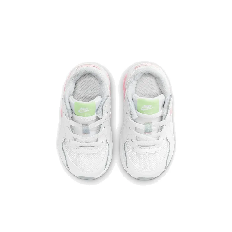 Nike Air Max Excee Abrasion Resistant Low Top Toddler Shoes White Pink Infant And Toddler-3