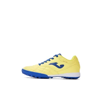 Joma Liga T1 Tf Anti Slip And Wear Resistant Coverage Low Top Kids' Soccer Shoes Yellow Blue Kids'