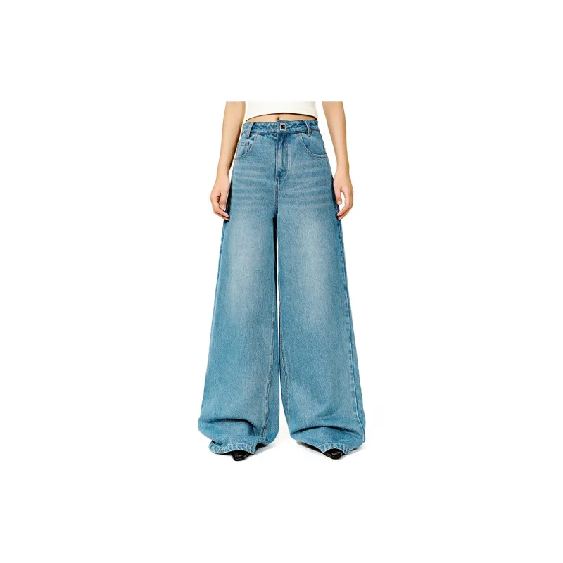 CALVINLUO FW24 Jeans 009 Women's Light Blue-2
