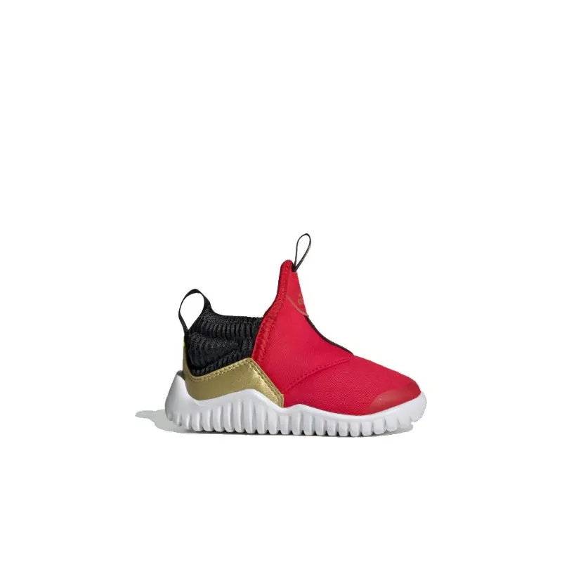 Adidas Rapidazen I Breathable Lightweight Low-Top Toddler Shoes Red Gold Infant And Toddler-1
