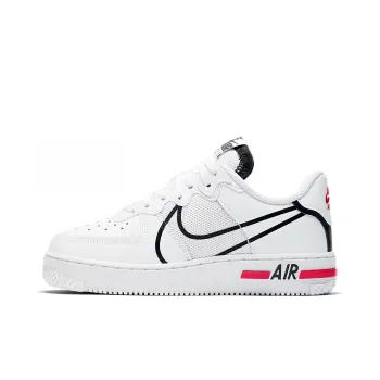 Nike Air Force 1 Low React D/MS/X White Black GS