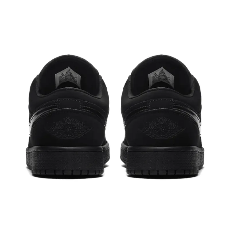 Jordan 1 Low GS Triple Black-4