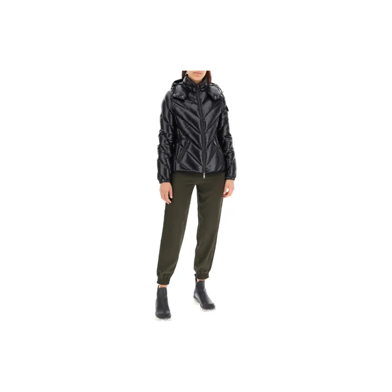 Moncler Down Jacket Women's Black-1