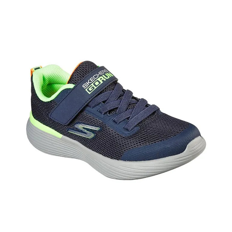 Skechers Go Run 400 V2 Slip-Resistant Cushioning Wear-Resistant Low-Top Kids' Running Shoes Blue Teenagers-2