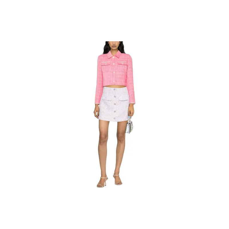 Self portrait Jackets Women's Pink-1